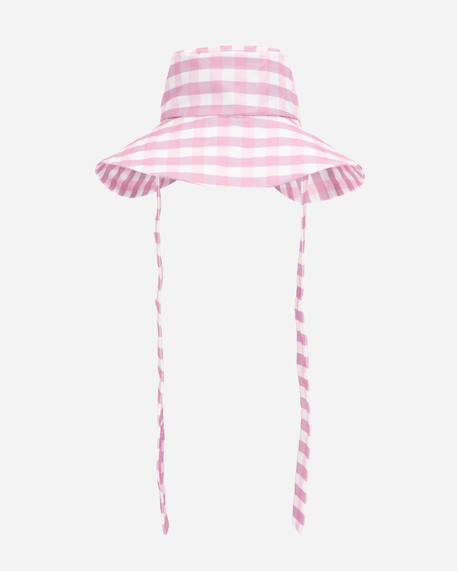 Chapeau enfant en coton protection soleil Rose+Violet 10 - vertbaudet enfant 