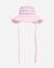 Chapeau enfant en coton protection soleil Rose+Violet 10 - vertbaudet enfant 