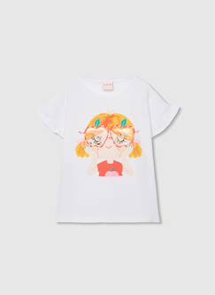 T-shirt fille en coton  - vertbaudet enfant