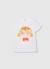 T-shirt fille en coton Blanc 1 - vertbaudet enfant 
