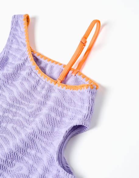 Maillot de bain avec découpe + chouchou Lila 4 - vertbaudet enfant 