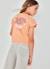 T-shirt fille coton Orange 1 - vertbaudet enfant 