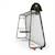 Portique monkey bar enfant extérieur métal - aire de jeux Getset mb305 Gris+Noir 6 - vertbaudet enfant 