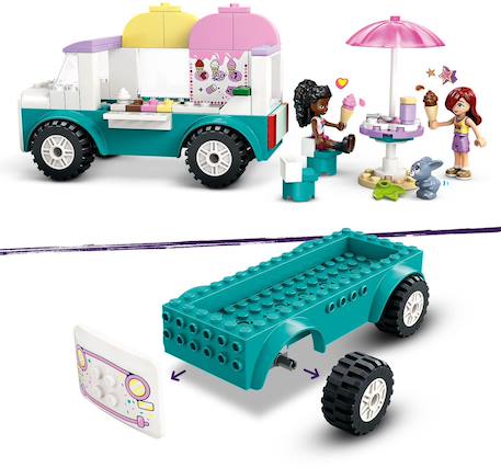 Le camion de glaces friends - 42644 Multicolore 3 - vertbaudet enfant 