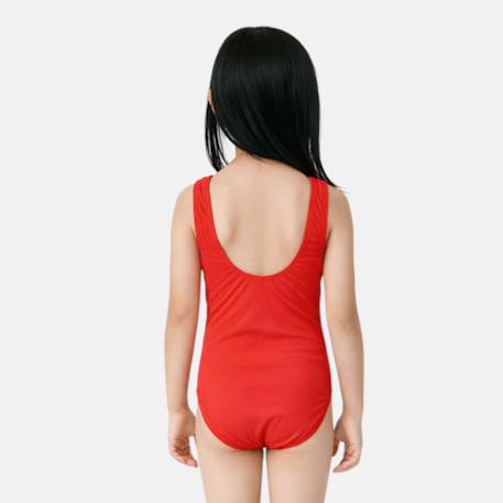 Maillot enfant une pièce rouge motif personnage minnie Rouge 3 - vertbaudet enfant 