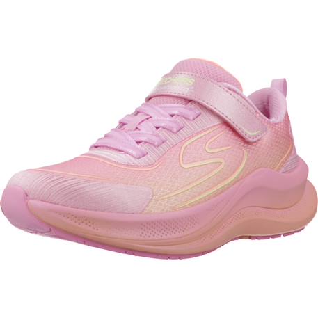 Baskets enfant fille en tricot légère confortable Multicolore+Rose 10 - vertbaudet enfant 