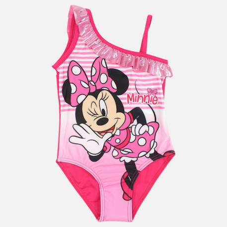 Maillot de bain enfant imprimé minnie Fushia+Rose 3 - vertbaudet enfant 