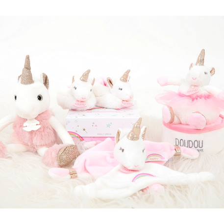 Chaussons lucie la licorne 0-6 mois Rose 4 - vertbaudet enfant 