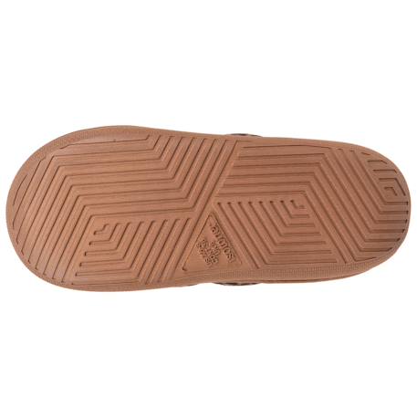 Chaussons mules matière sherpa, semelle bloup extra confort Ivoire+Léopard camel 11 - vertbaudet enfant 