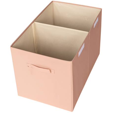 Coffre à jouets Ecru+Gris+Rose+Vert d'eau 12 - vertbaudet enfant 