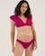 Bikini de grossesse bloom Fuschia+Kiwi+Noir 2 - vertbaudet enfant 