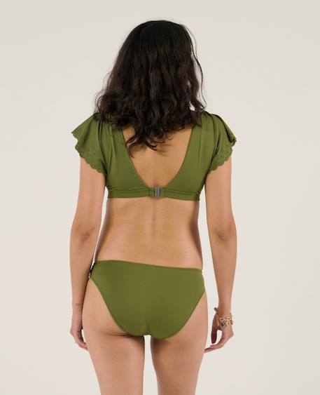 Bikini de grossesse bloom Fuschia+Kiwi+Noir 11 - vertbaudet enfant 