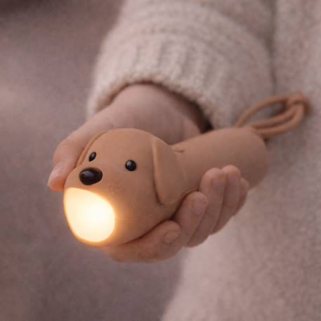 Lampe torche animaux en silicone pour enfants Beige+Bleu ciel+Camel+Écru+Marron+Orange+Rose+Taupe+Vert 48 - vertbaudet enfant 