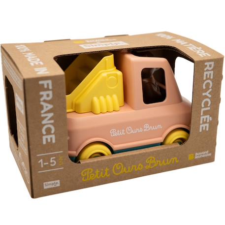 Camion pompier de petit ours brun menthe Pêche 5 - vertbaudet enfant 