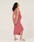 Robe beachwear de maternité dinard Blanc+Rouge 11 - vertbaudet enfant 