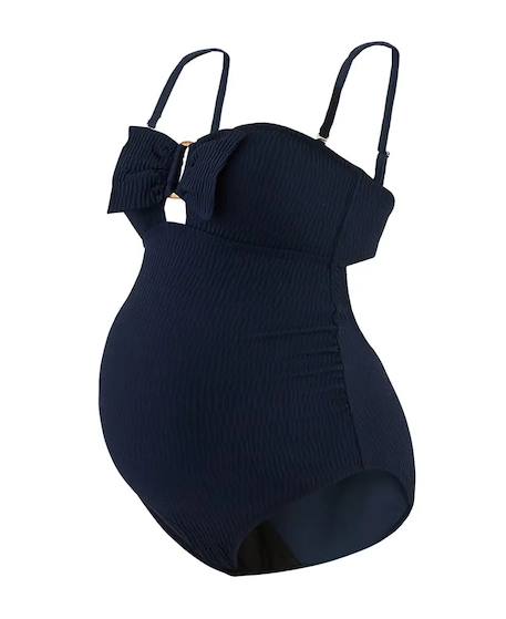 Maillot de bain de grossesse bamboo Marine 3 - vertbaudet enfant 