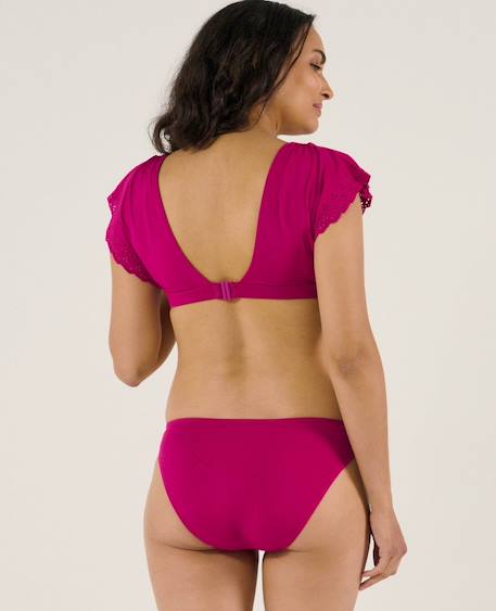 Bikini de grossesse bloom Fuschia+Kiwi+Noir 5 - vertbaudet enfant 