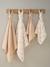 Lot 4 langes en gaze de coton blanc imprimé 1 - vertbaudet enfant 