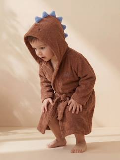 Linge de maison et décoration-Linge de bain-Peignoir enfant Dinosaure personnalisable