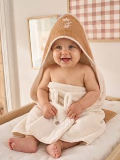 Puériculture-Cape de bain et gant en coton personnalisable