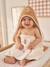 Cape de bain et gant en coton personnalisable noisette 6 - vertbaudet enfant 