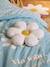 Coussin déco enfant bouclette fleur écru 1 - vertbaudet enfant 
