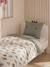 Parure housse de couette et taie d'oreiller blanc imprimé 1 - vertbaudet enfant 