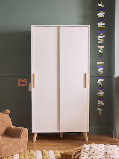 Armoire enfant 2 portes blanc 1 - vertbaudet enfant 