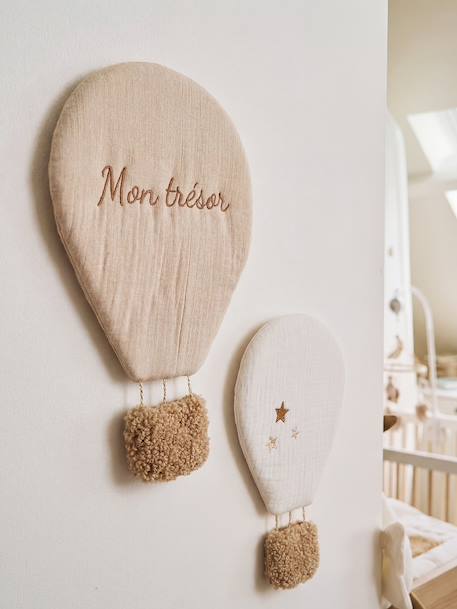 Décorations murales gaze de coton beige 2 - vertbaudet enfant 