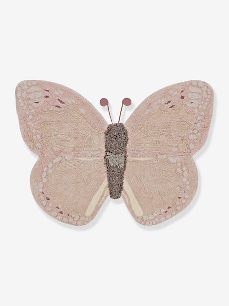 Tapis papillon déco enfant rose 2 - vertbaudet enfant 