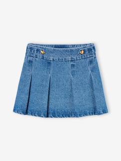 Jupe denim fille  - vertbaudet enfant
