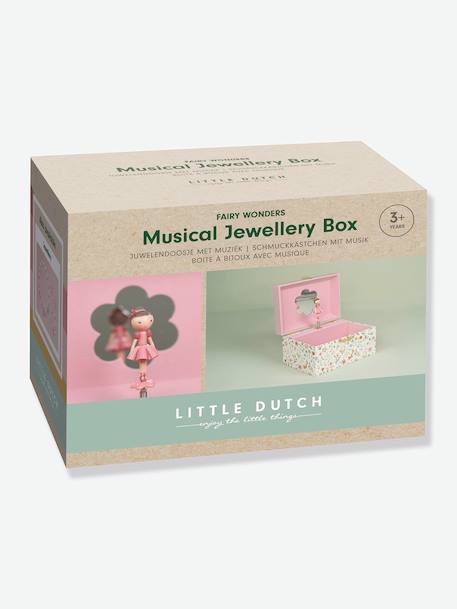 Boîte à bijoux musicale Rosa rose 3 - vertbaudet enfant 