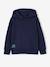 Sweat à capuche garçon marine+rouge chiné 1 - vertbaudet enfant 