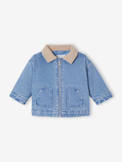 Bébé-Manteau, combipilote, nid d'ange-Veste jean bébé garçon 