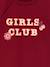 Robe sweat fille rouge 3 - vertbaudet enfant 