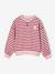 Sweat fille manches longues écru+rouge 4 - vertbaudet enfant 