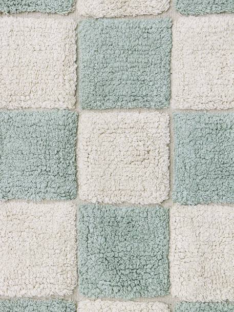 Tapis rectangulaire Tiles bleu 4 - vertbaudet enfant 