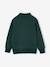 Sweat zippé garçon col camionneur marine+rouge+vert sapin 10 - vertbaudet enfant 