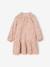 Robe courte fille écru+kaki 1 - vertbaudet enfant 
