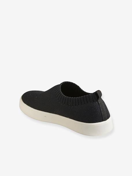 Baskets slip-on fille éco-responsables noir 3 - vertbaudet enfant 