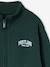 Sweat zippé garçon col camionneur marine+rouge+vert sapin 11 - vertbaudet enfant 