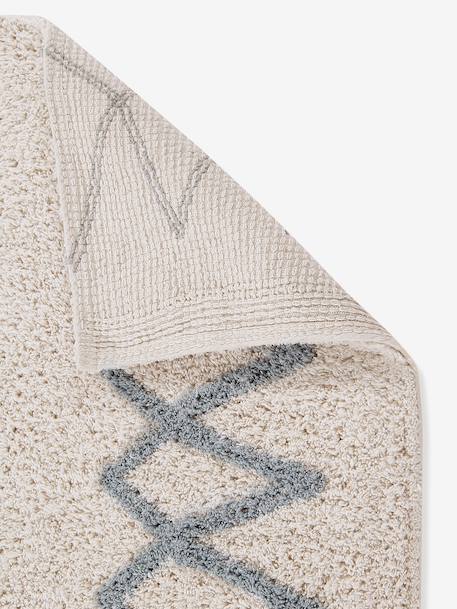 Tapis en coton Atlas bleu 3 - vertbaudet enfant 