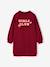 Robe sweat fille rouge 1 - vertbaudet enfant 