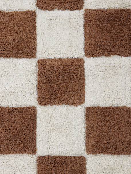 Tapis rectangulaire Tiles marron 4 - vertbaudet enfant 