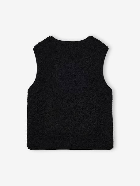 Veste sans manches chocolat+noir+sable 5 - vertbaudet enfant 