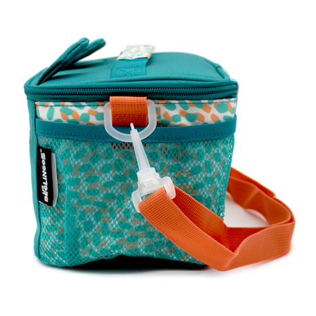 Sac à repas isotherme Bleu+Moutarde, blanc, bleu 6 - vertbaudet enfant 