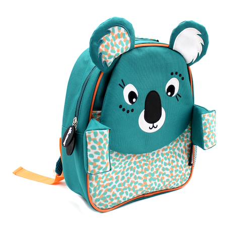 Sac à dos enfant Bleu+Jaune+Marron 2 - vertbaudet enfant 