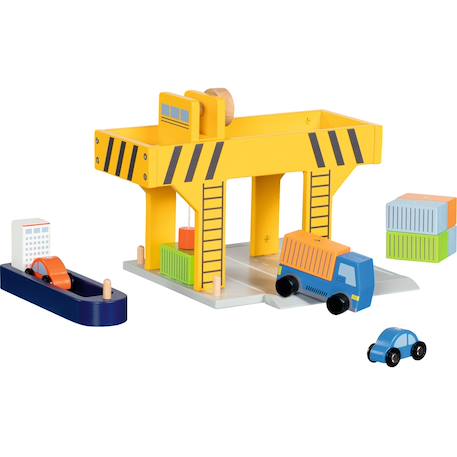 Grue portuaire et accessoires Jaune 6 - vertbaudet enfant 