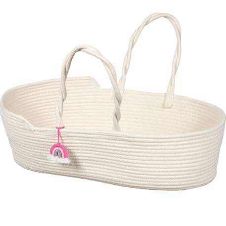 Couffin pour poupon Blanc 2 - vertbaudet enfant 