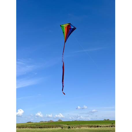 Cerf-volant en polyester classic Rouge 3 - vertbaudet enfant 